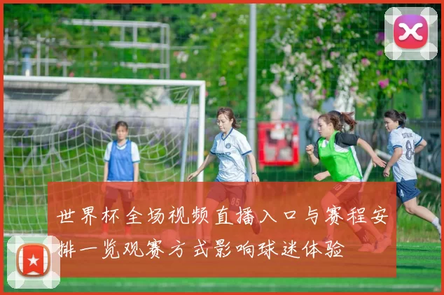 世界杯全场视频直播入口与赛程安排一览观赛方式影响球迷体验
